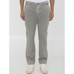 JAMES PERSE Cotton Twill Utility Pants Men GREY